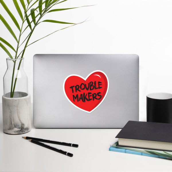 Troublemakers Heart Stickers - Image 8