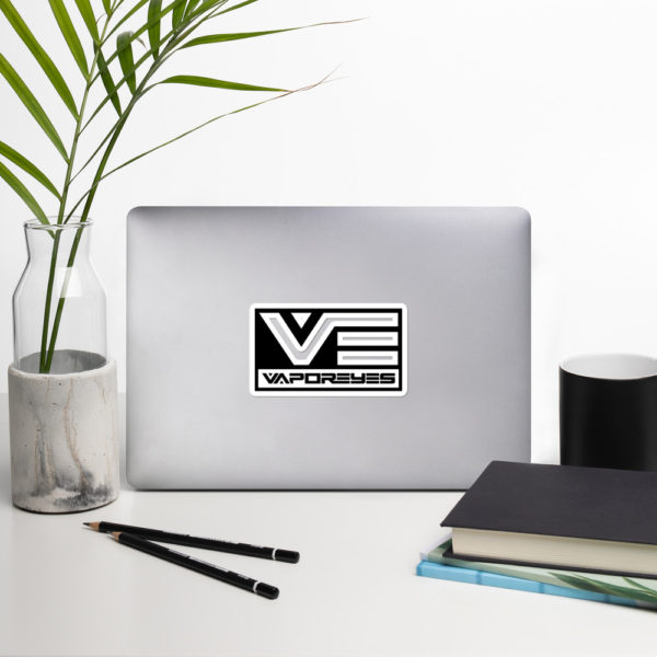 Vaporeyes Logo Sticker - Image 8